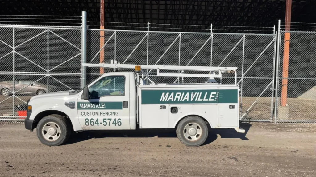 Mariaville Fence truck